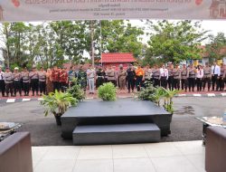 Polres Sintang Apel Gelar Pasukan Dalam Rangk