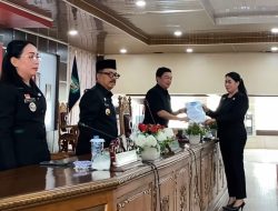 Bupati Hadiri Rapat Paripurna DPRD Sanggau Terkait Pendapat Akhir Fraksi-Fraksi terhadap Raperda APBD Perubahan 2025