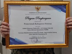 HUT ke-81 RI Jadi Momentum Prestasi, Sintang Raih Dua Penghargaan dan Desa Menaong Baru Juara III Kalbar