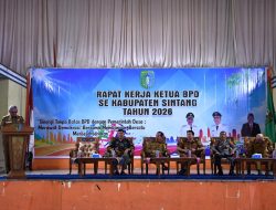 Dinas PMD Sintang Perkuat Sinergi BPD dan Pemerintah Desa Melalui Rapat Kerja