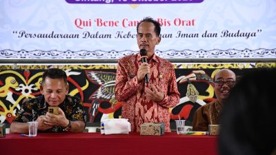 Sintang Lepas 57 Anggota Kontingen Pesparani II Kalbar Menuju Pontianak